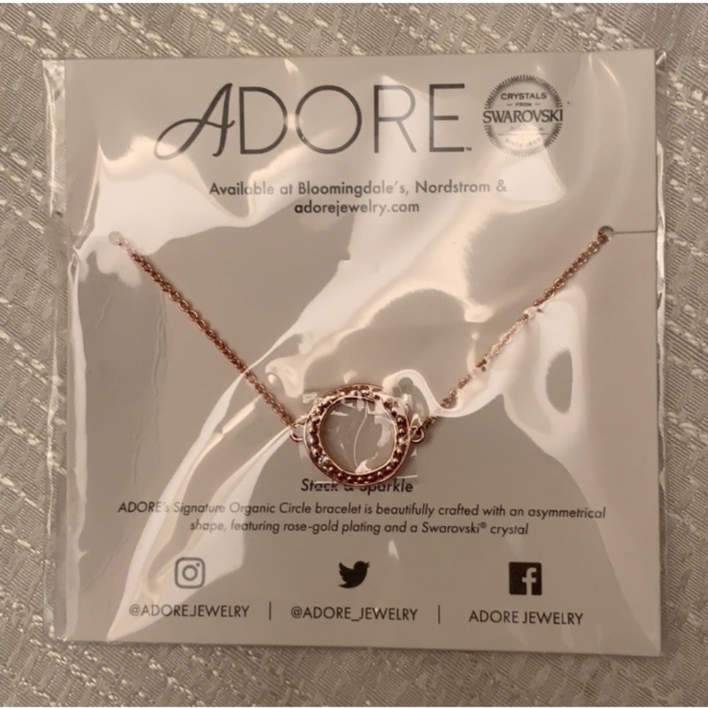 NWT Organic Circle Bracelet